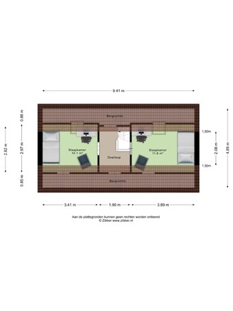 Floorplan - Hulsbos 15, 5731 CX Mierlo