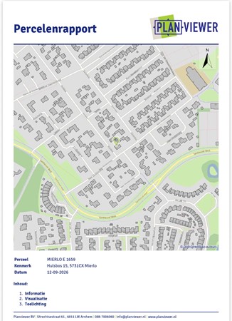 Floorplan - Hulsbos 15, 5731 CX Mierlo