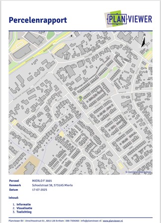 Floorplan - Schoolstraat 38, 5731 AS Mierlo