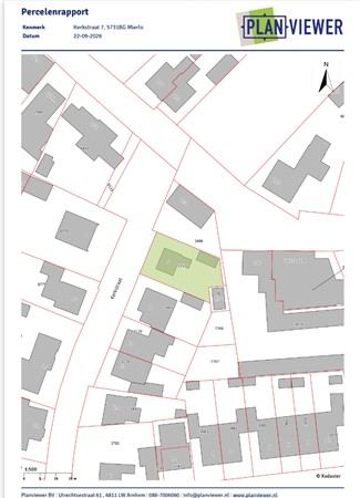 Floorplan - Kerkstraat 7, 5731 BG Mierlo