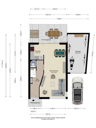 Floorplan - Muldershuis 17, 5731 MS Mierlo