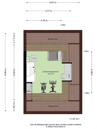 Floorplan - Muldershuis 17, 5731 MS Mierlo