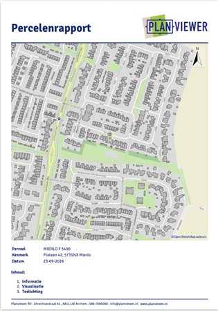 Floorplan - Plataan 42, 5731 NX Mierlo