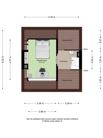 Floorplan - Breitnerlaan 2, 5702 TV Helmond