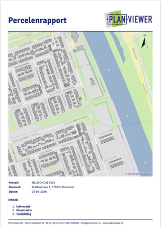 Floorplan - Breitnerlaan 2, 5702 TV Helmond