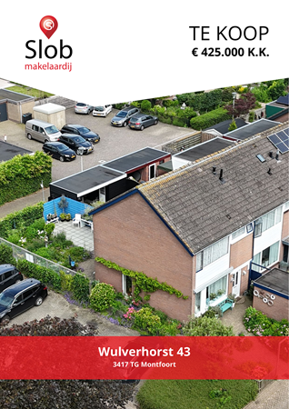 Brochure - Wulverhorst 43, 3417 TG MONTFOORT (1) - Wulverhorst 43, 3417 TG Montfoort