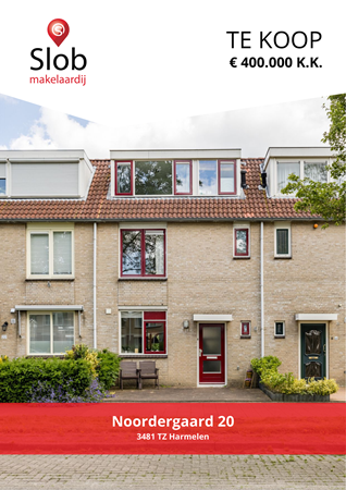 Brochure - Noordergaard 20, 3481 TZ HARMELEN (1) - Noordergaard 20, 3481 TZ Harmelen