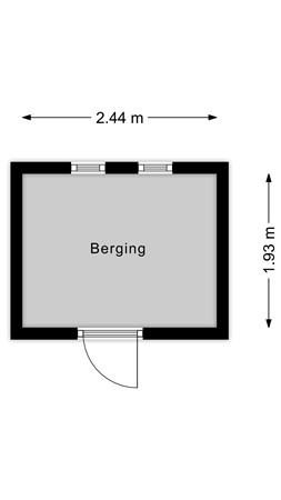 Plattegrond - Breudijk 1, 3481 LM Harmelen - Berging.jpg