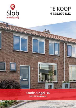 Brochure - Oude Singel 36, 3421 EE OUDEWATER (1) - Oude Singel 36, 3421 EE Oudewater