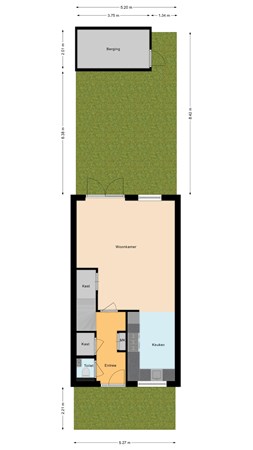 Plattegrond - Burgemeester Timmermanslaan 135, 3481 BR Harmelen - Situatie.jpg