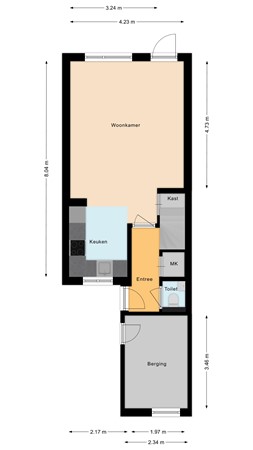 Oudeland 68, 3481 GD Harmelen - Begane grond.jpg