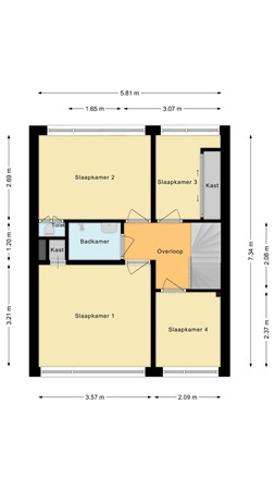 Beatrixlaan 35, 3481 CD Harmelen - Eerste verdieping.jpg