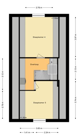 Kastanjelaan 42, 3481 XJ Harmelen - Tweede verdieping.jpg