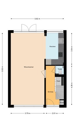 Oudeland 57, 3481 GC Harmelen - Begane grond.jpg