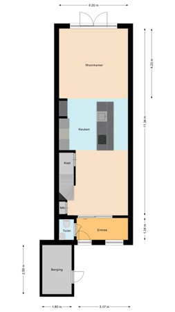 Jacob Barneveldstraat 27A, 3461 GA Linschoten - Begane grond.jpg
