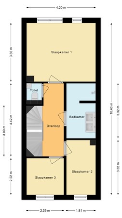 Jacob Barneveldstraat 27A, 3461 GA Linschoten - Eerste verdieping.jpg