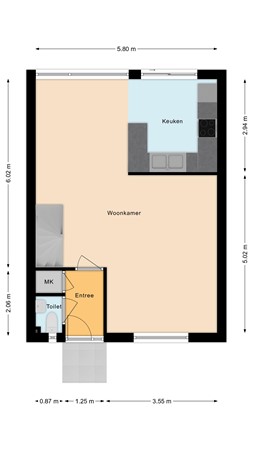 Walmolen 8, 3481 AC Harmelen - Begane grond.jpg