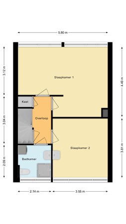 Walmolen 8, 3481 AC Harmelen - Eerste verdieping.jpg