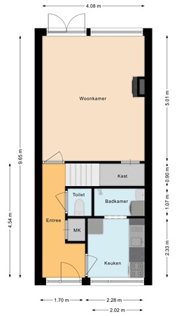 Burgemeester Timmermanslaan 95, 3481 BN Harmelen - Begane grond.jpg