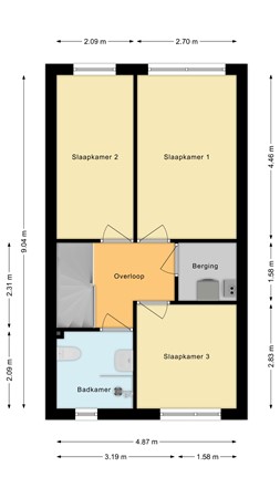 Guldendreef 36, 3446 XG Woerden - Eerste verdieping.jpg