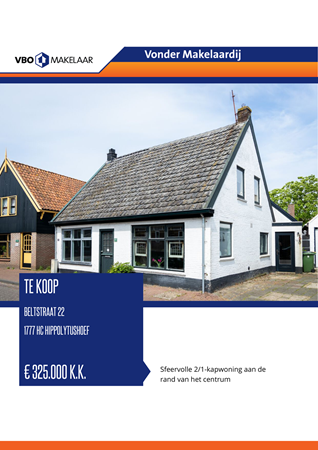 Brochure preview - Beltstraat 22, 1777 HC HIPPOLYTUSHOEF (1)