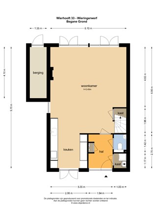 Floorplan - Wierhooft 33, 1771 MP Wieringerwerf