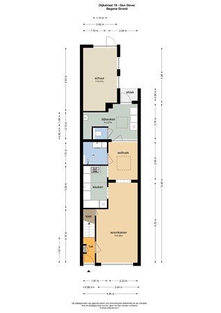 Floorplan - Dijkstraat 19, 1779 CJ Den Oever