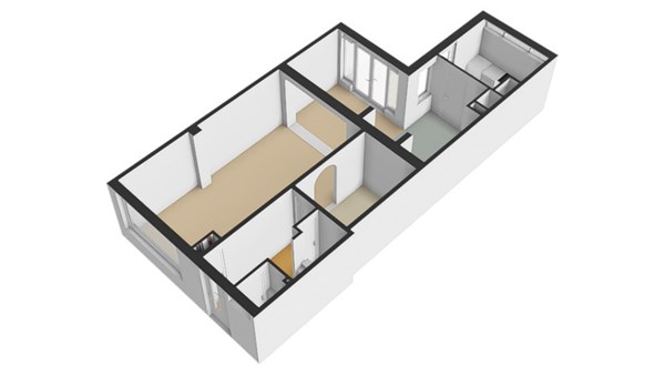 Floorplan - Waddenstraat 14, 1779 XB Den Oever