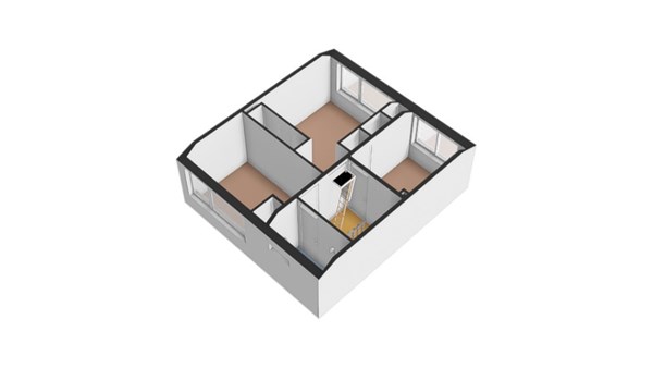 Floorplan - Waddenstraat 14, 1779 XB Den Oever