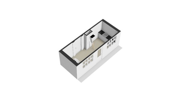 Floorplan - Waddenstraat 14, 1779 XB Den Oever