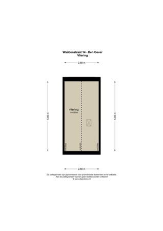 Floorplan - Waddenstraat 14, 1779 XB Den Oever