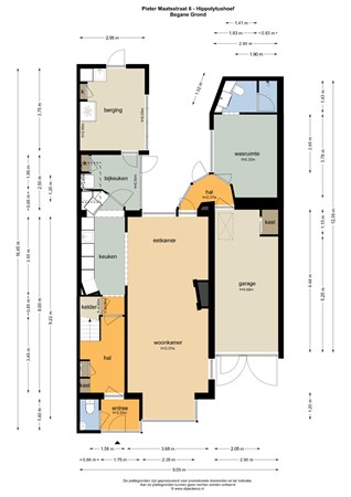 Floorplan - Pieter Maatsstraat 6, 1777 AP Hippolytushoef