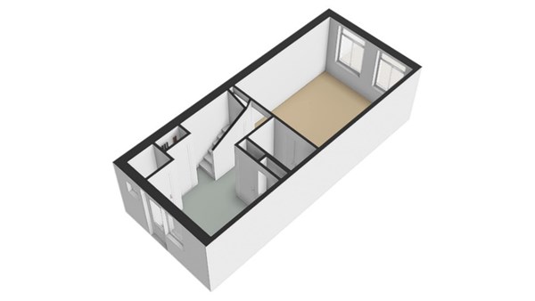 Floorplan - Elftstraat 18, 1777 CG Hippolytushoef