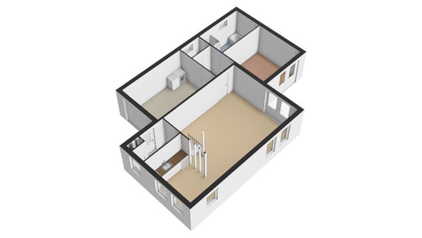 Floorplan - Molenstraat 50, 1779 XH Den Oever