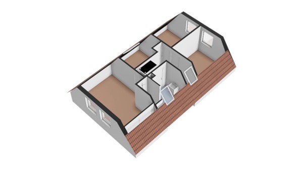 Floorplan - Oosterkruisweg 65, 1779 XN Den Oever
