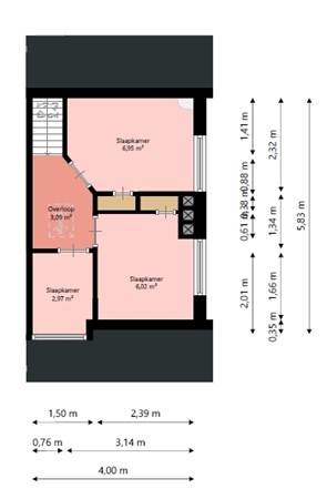 Floorplan - Slingerweg 65, 1777 AG Hippolytushoef