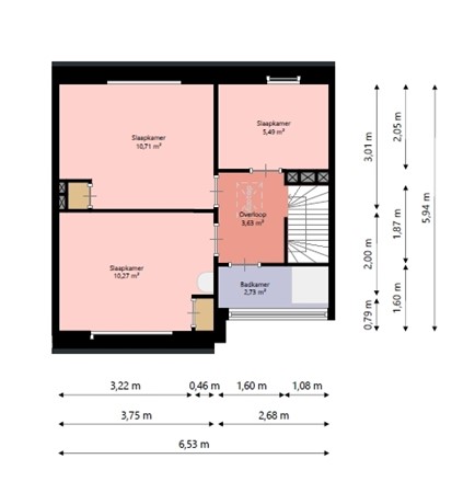 Floorplan - Zandburen 23, 1777 CP Hippolytushoef