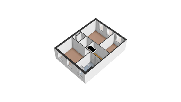 Floorplan - Korenstraat 49, 1773 AR Kreileroord