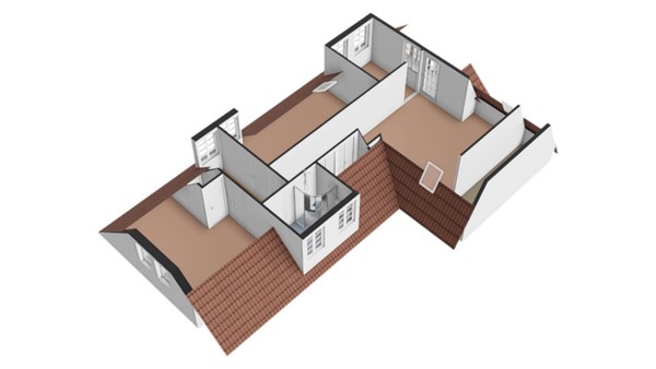 Floorplan - Koningsweg 32, 1778 JN Westerland