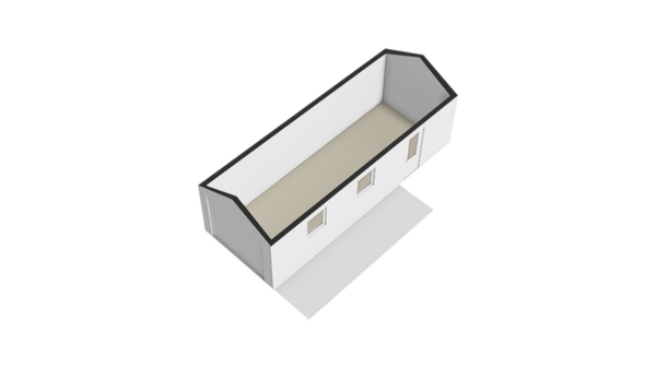 Floorplan - Koningsweg 32, 1778 JN Westerland