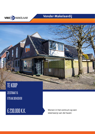 Brochure preview - Zeestraat 15, 1779 AK DEN OEVER (1)