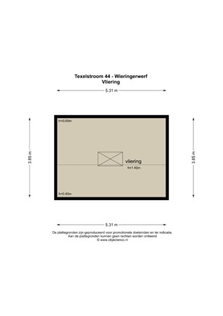 Floorplan - Texelstroom 44, 1771 HS Wieringerwerf