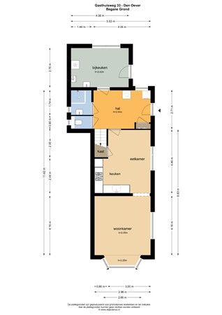 Floorplan - Gasthuisweg 33, 1779 AH Den Oever
