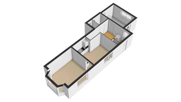 Floorplan - Gasthuisweg 33, 1779 AH Den Oever
