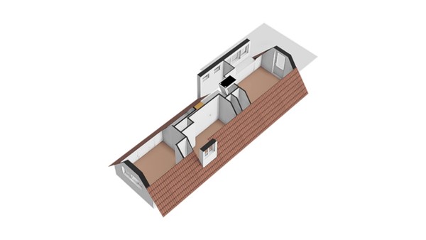 Floorplan - Gasthuisweg 33, 1779 AH Den Oever