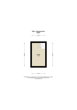 Floorplan - Elft 8, 1777 AD Hippolytushoef