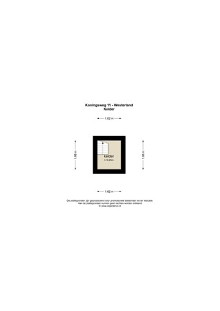 Floorplan - Koningsweg 11, 1778 JM Westerland