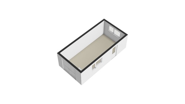 Floorplan - Koningsweg 11, 1778 JM Westerland