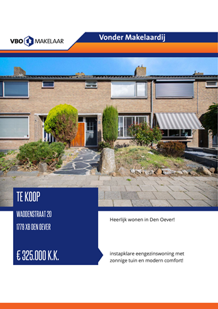 Brochure preview - Waddenstraat 20, 1779 XB DEN OEVER (1)