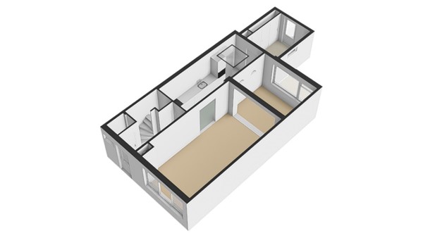 Floorplan - Waddenstraat 20, 1779 XB Den Oever
